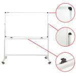 Доска магнитно-маркерная мобильная 150*100