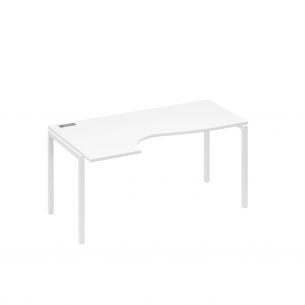 A4 стол эргономичный левый классика на металлокаркасе due а4 б2 045 бп