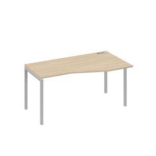 A4 стол эргономичный правый техно на металлокаркасе due а4 с2 066 дк